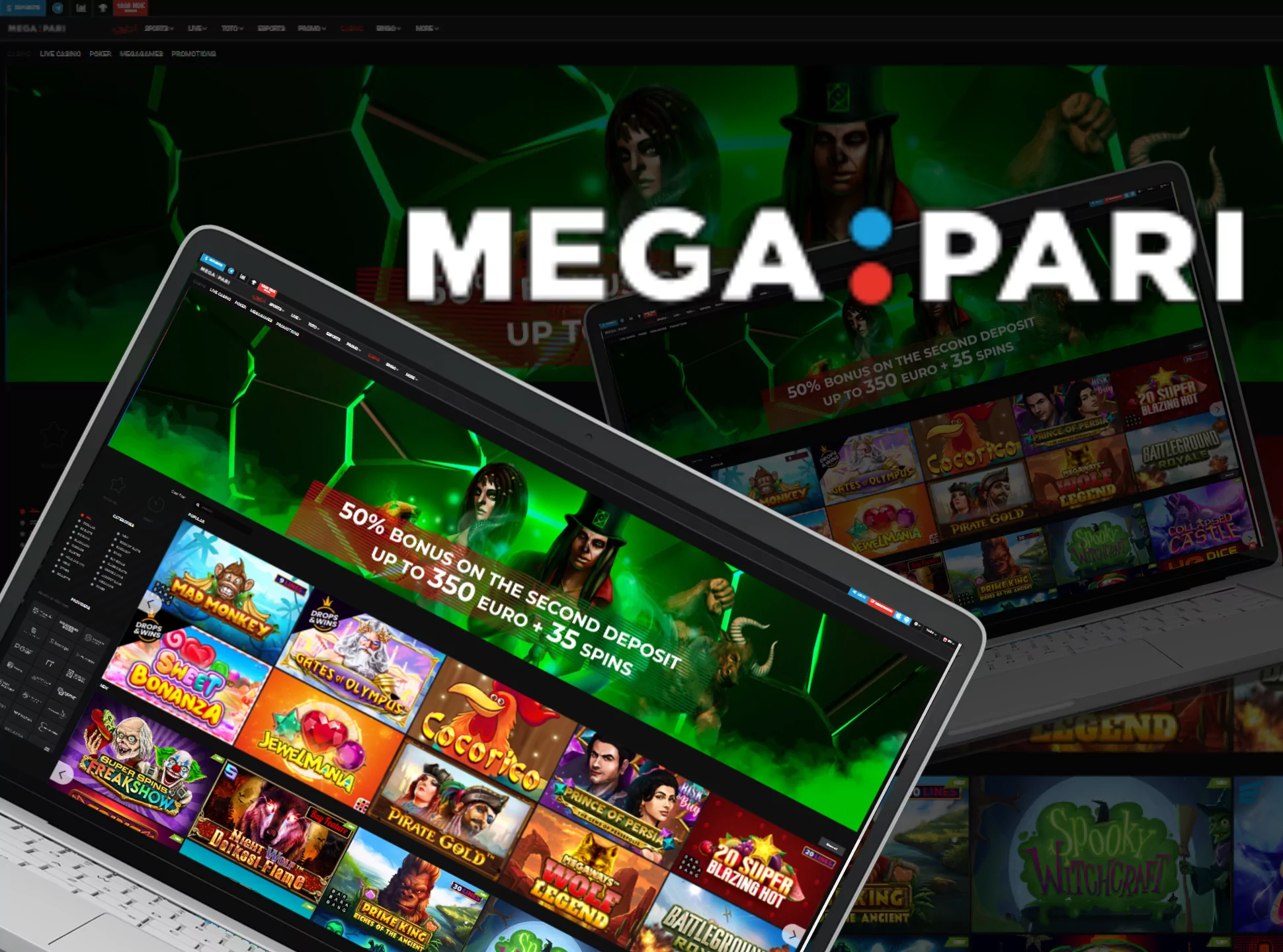 Megapari is pretty young but great live casino.