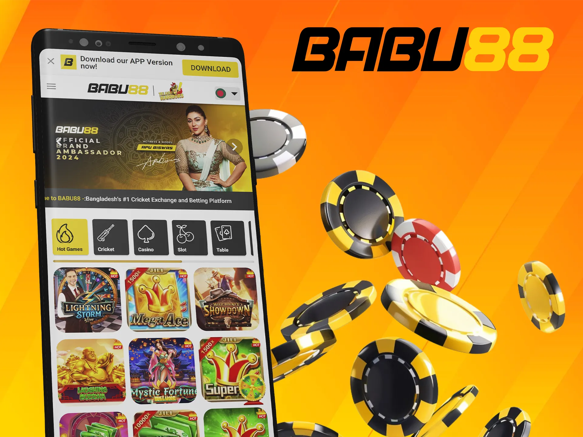 The Babu88 app is a top-rated casino in Bangladesh.