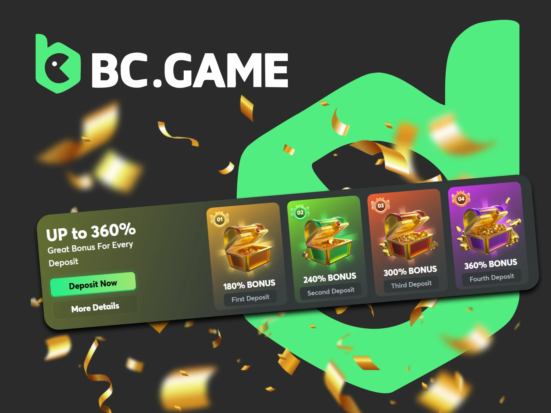 Join BC Game and claim your welcome bonus.