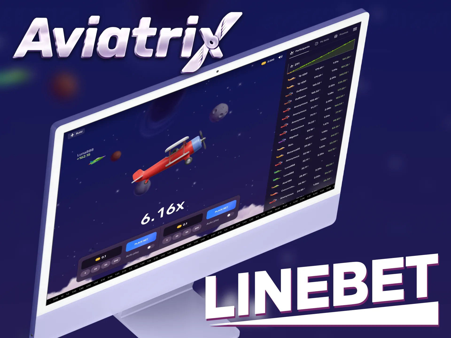 Linebet offers a smooth Aviatrix experience.