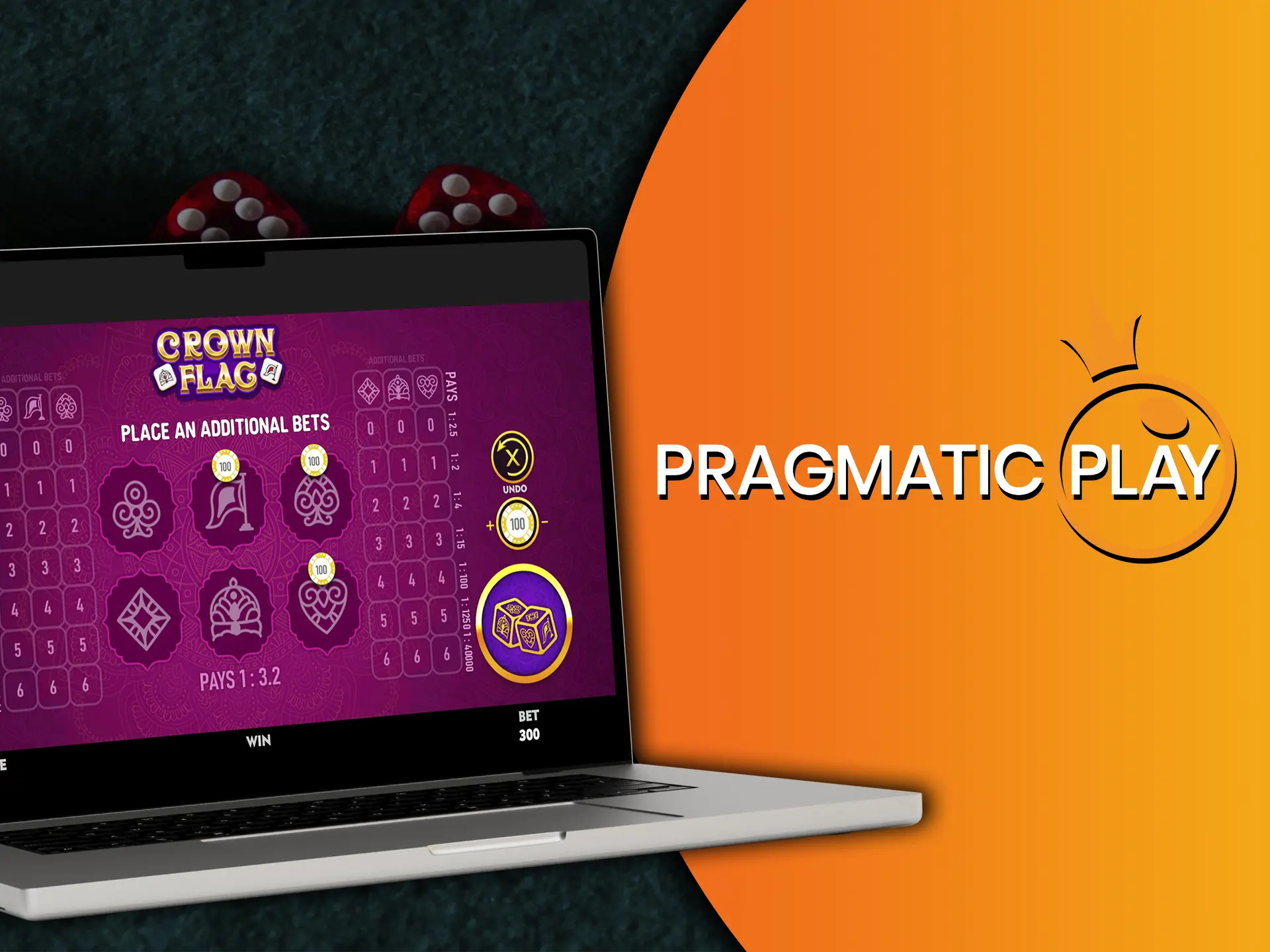 Show off your knowledge in the Jhandi Munda game from provider Pragmatic Play.