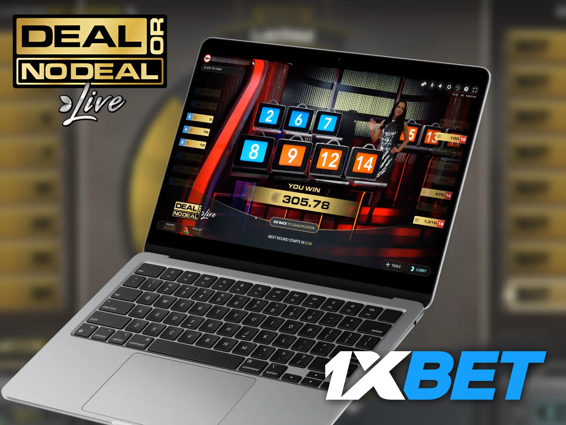 Make a fantastic choice by playing Deal or No Deal at 1xbet.