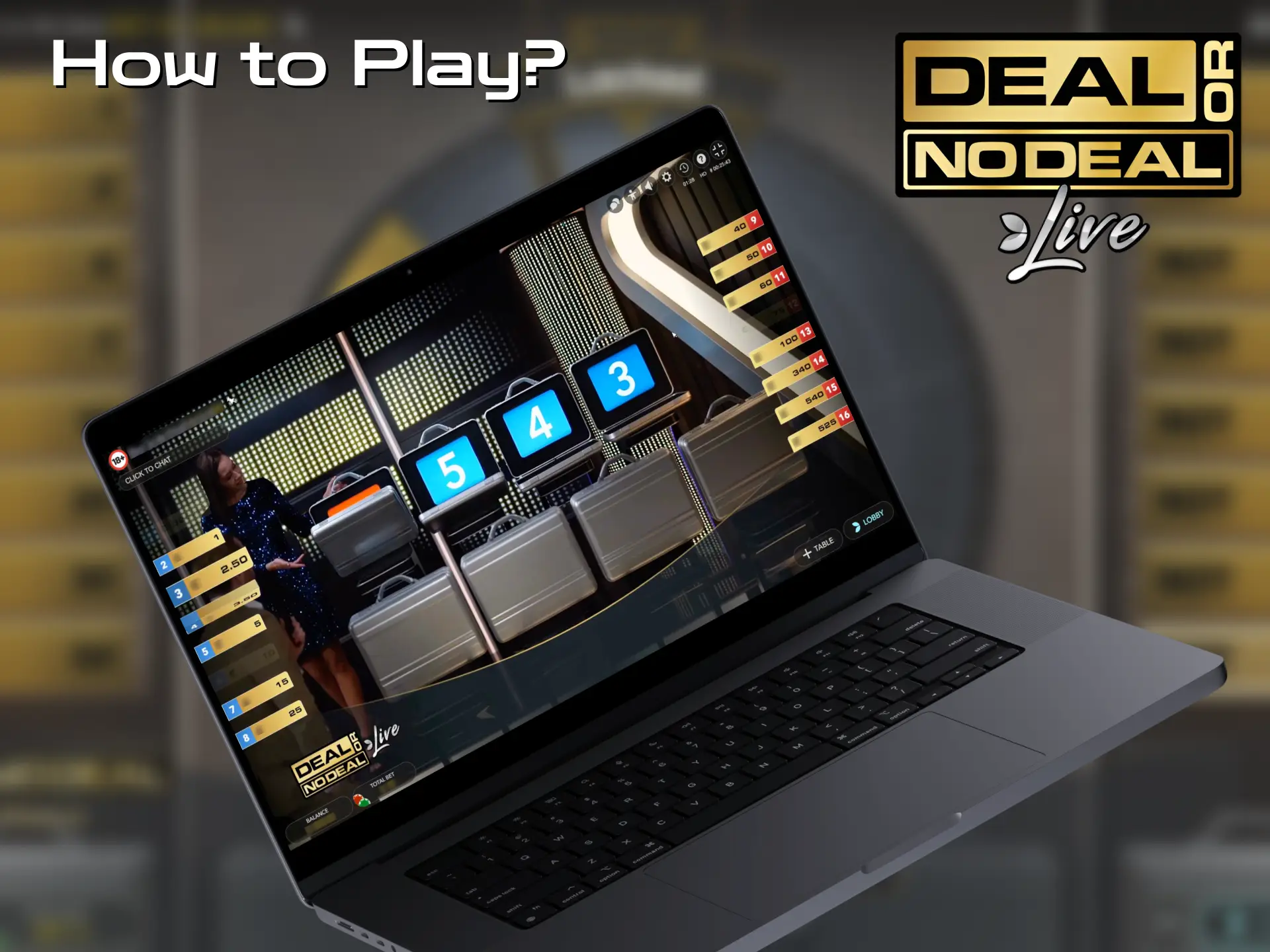 Learn how to play Deal or no Deal.