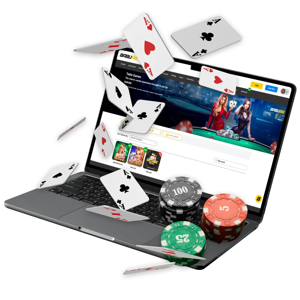 Play baccarat online for real money in Bangladesh.