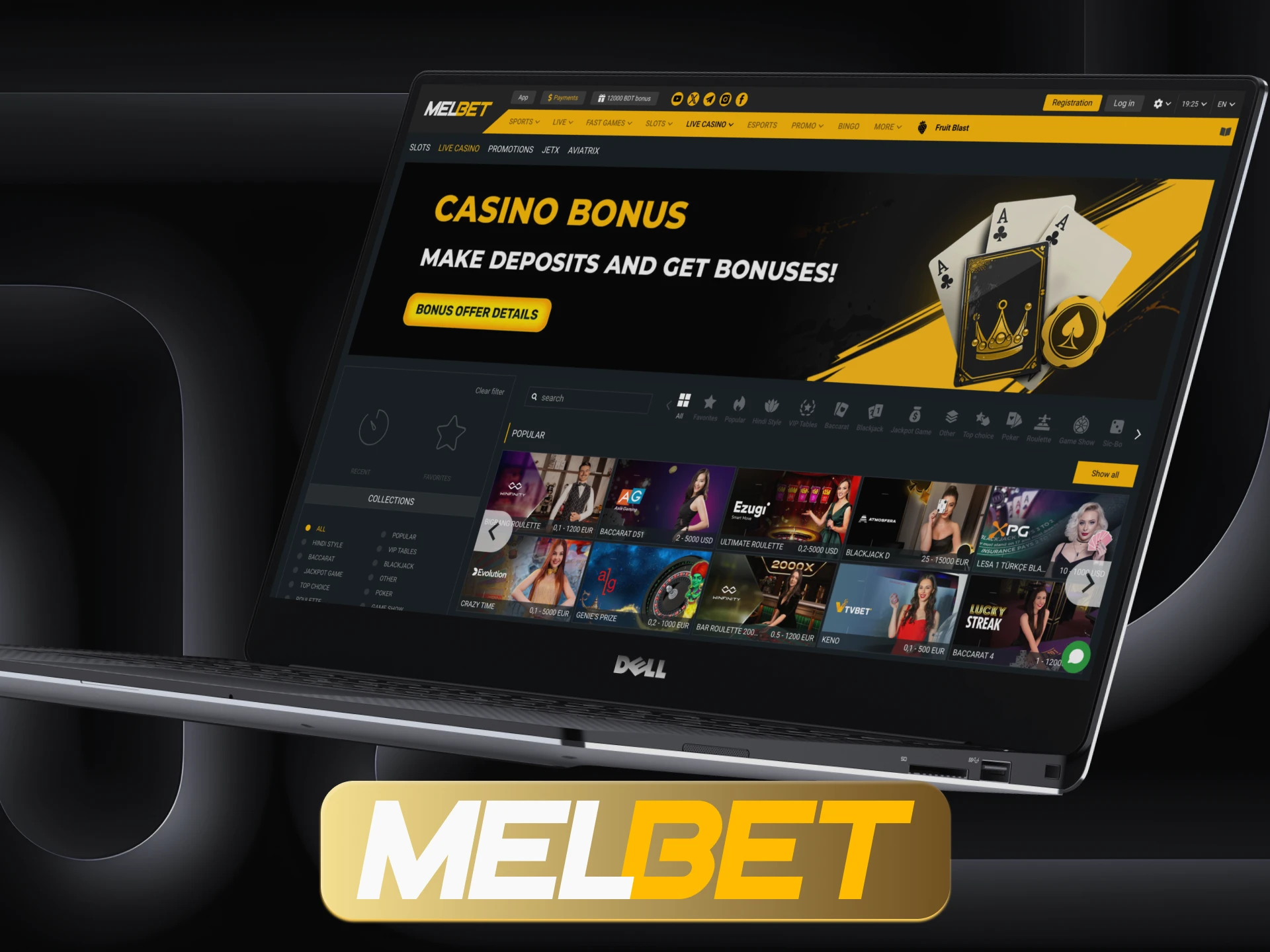 Visit the Melbet website and get an unforgettable experience.