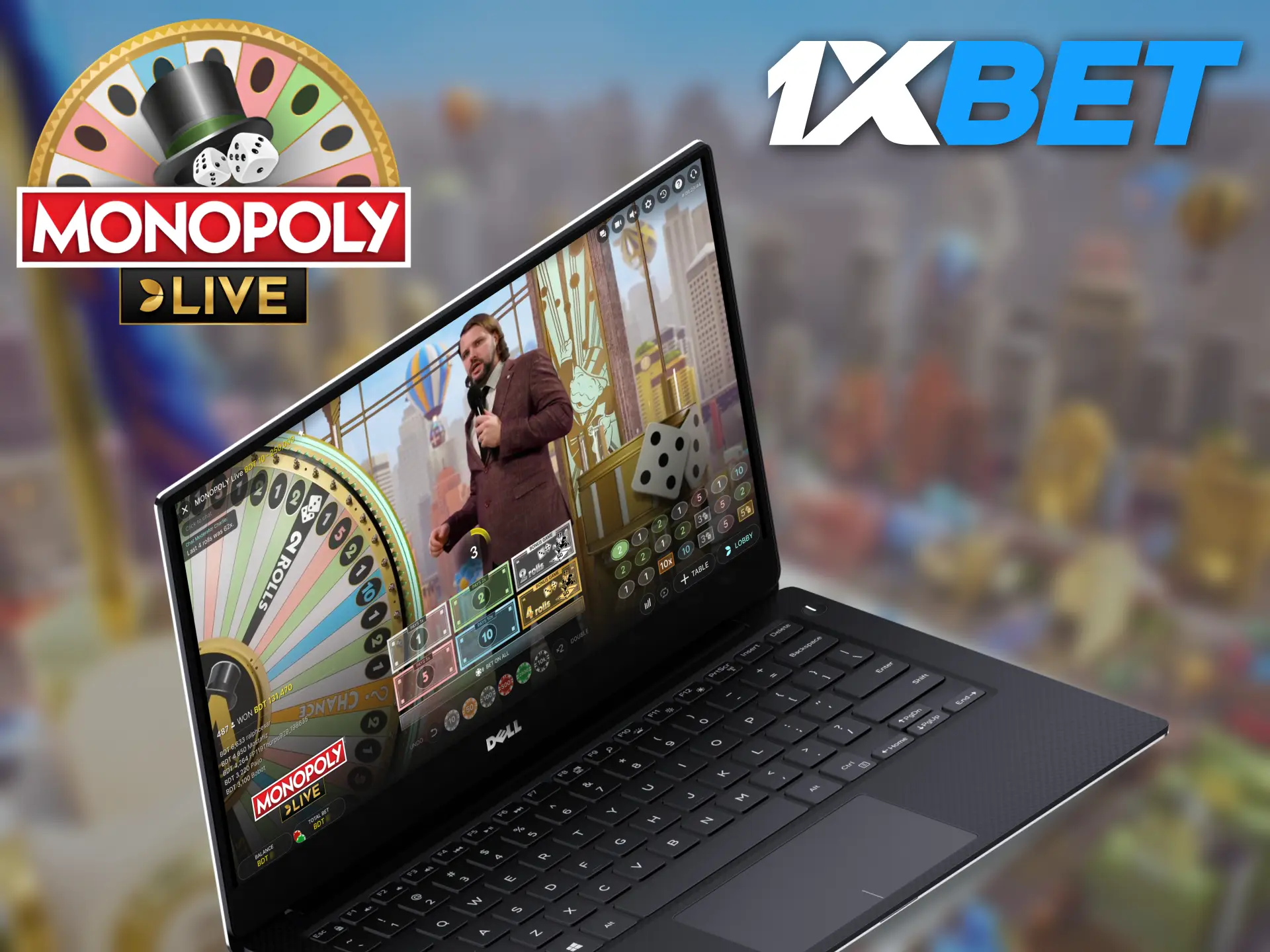 Visit the 1XBET site and start your Monopoly adventure.