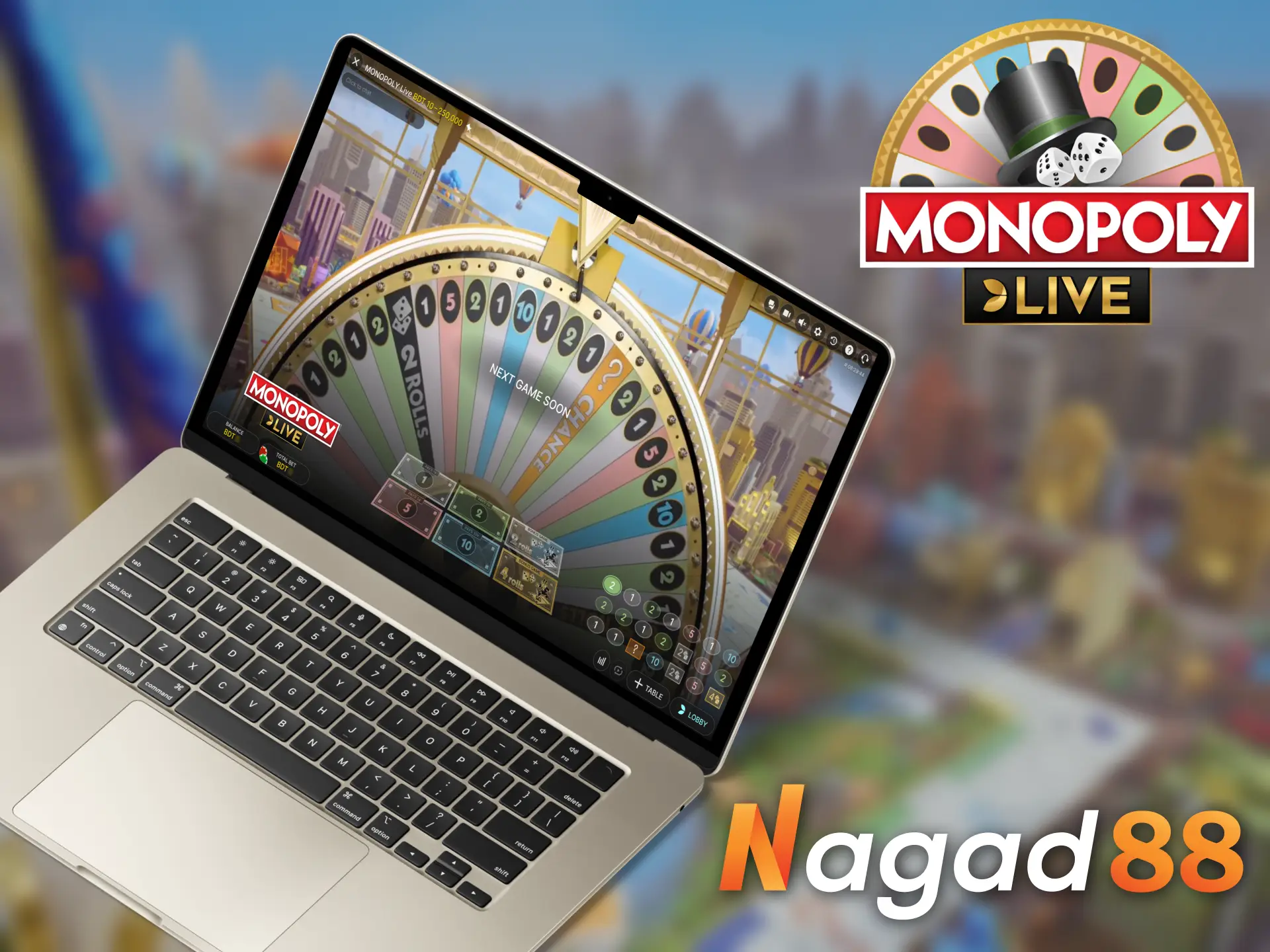 Nagad88 is reliable option for playing Monopoly Live.