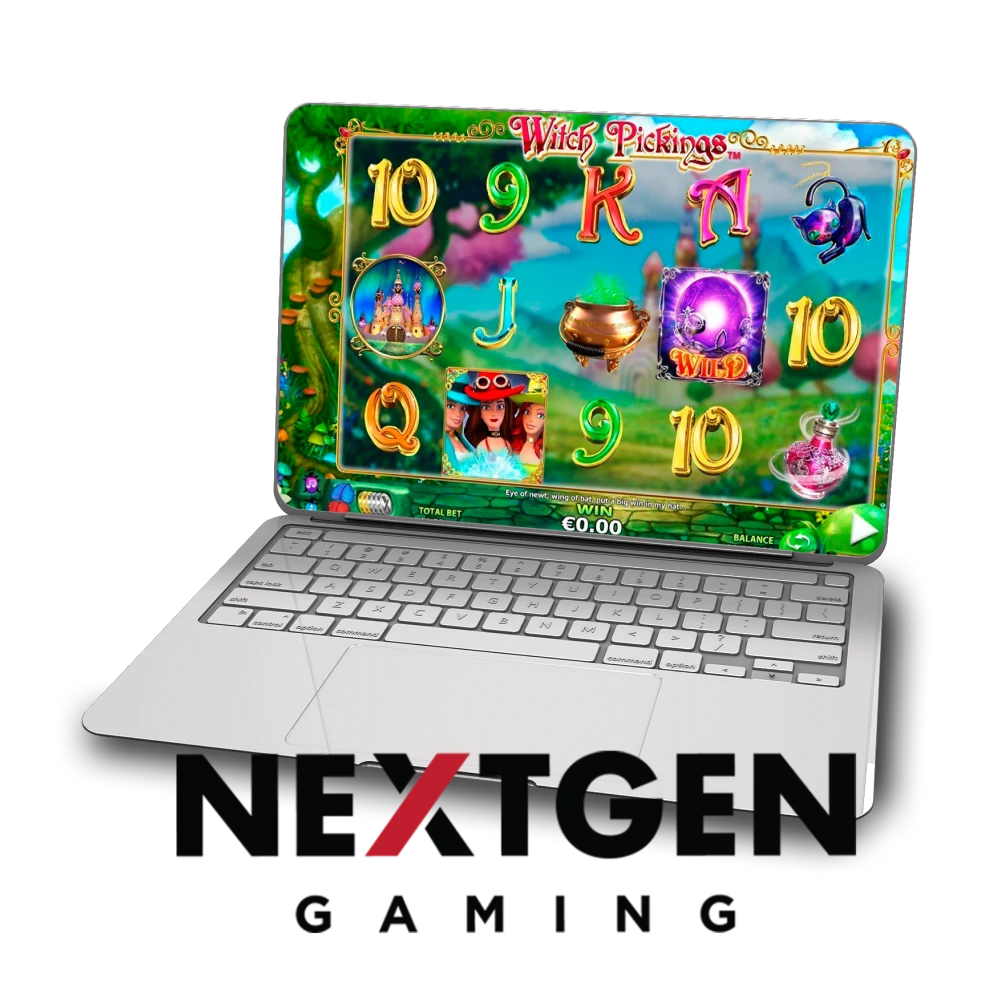 Choose casino games from Nextgen.