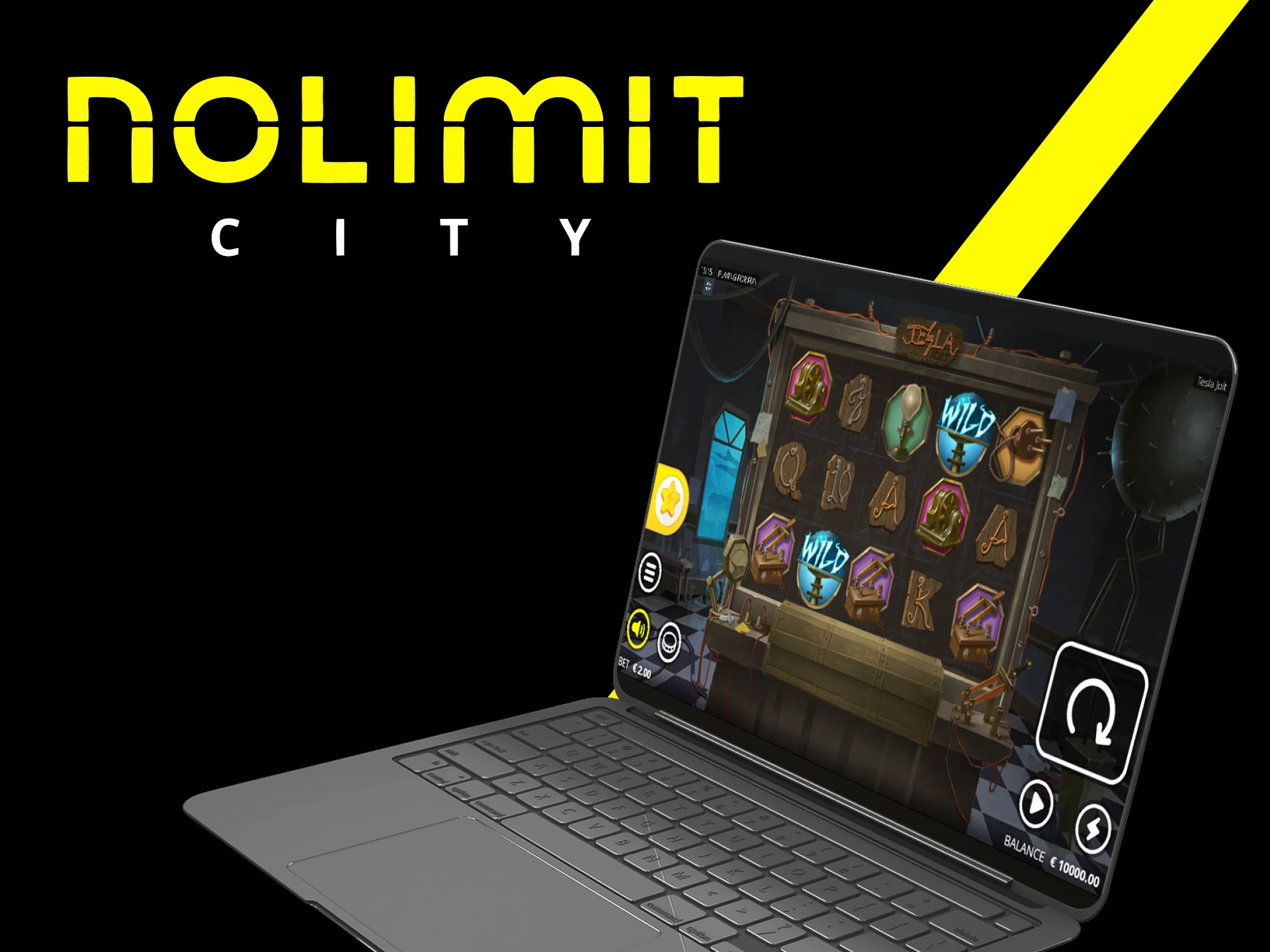 Choose classic slots from Nolimit City.