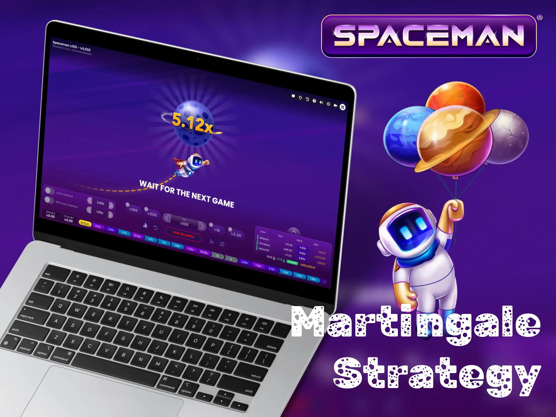 Increase your chances of winning in Spaceman game.